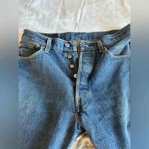 Levi’s 501 Button Fly Jeans, size 33x32